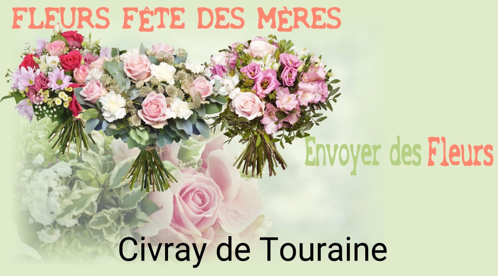 Bouquet de Fête des Mères livré à Civray-de-Touraine